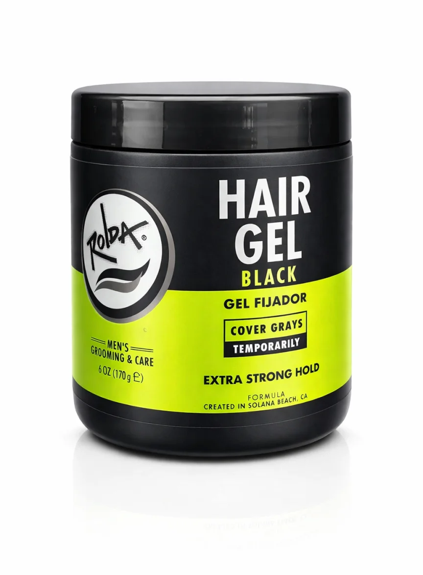 Black Hair Gel for Men