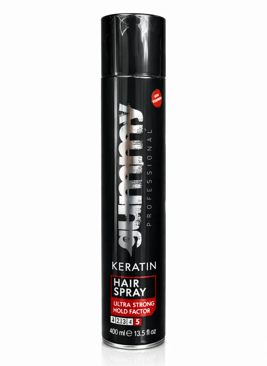 Gummy Keratin Hair Spray Ultra Strong